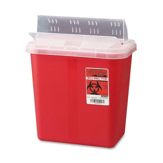 CONTAINER,SHARPS,W/LID,2GAL