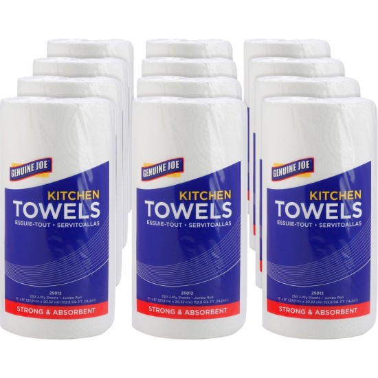TOWEL,KITCHEN,2-PLY,SS