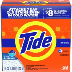 DETERGENT,LAUN,PWDR,HE,TIDE