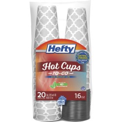 CUP,HOT,W/LID,16OZ,HEFTY CUP,HOT,W/LID,16OZ,HEFTY