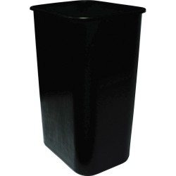 WASTEBASKET,41QT,BK WASTEBASKET,41QT,BK