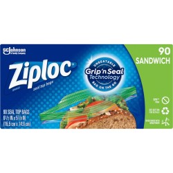 BAG,SANDWICH,ZIPLOC,90/BX BAG,SANDWICH,ZIPLOC,90/BX