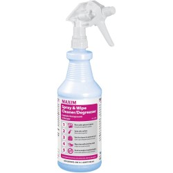 CLEANER, SPRAY & WIPE, RTU, QUART
