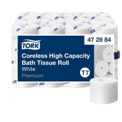 TISSUE,CORELESS,2PLY,POLY TISSUE,CORELESS,2PLY,POLY
