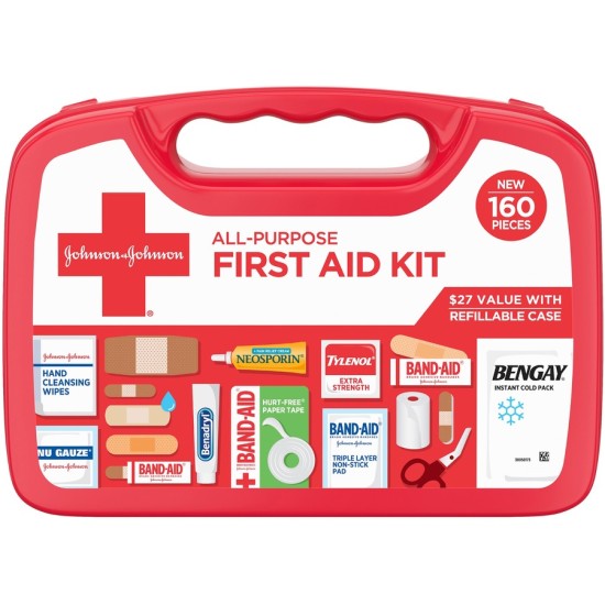 KIT,FIRST AID,160 PIECE