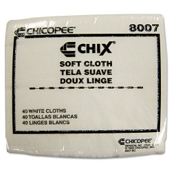 Soft Cloths, 13 X 15, White, 1200/carton