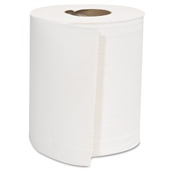 Center-Pull Roll Towels, 2-Ply, White, 8 X 10, 600/roll, 6 Rolls/carton