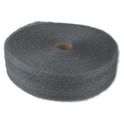 Industrial-Quality Steel Wool Reel, #1 Medium, 5 Lb Reel, 6/carton