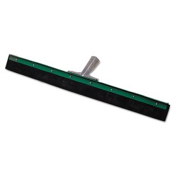 Aquadozer Heavy Duty Floor Squeegee, 18 Inch Blade, Green/black Rubber, Straight