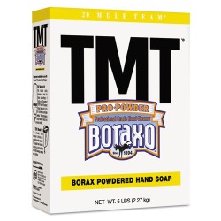 Tmt Powdered Hand Soap, Unscented, 5 Lb Box