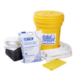 OIL SPILL KIT OIL SPILL KIT - OIL SELECTIVE SPILL KIT30 GALLON CONTAINER KITS OIL SELECTIVE SPILL KI