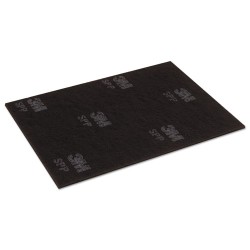Surface Preparation Pad Sheets, 12 X 18, Maroon, 10/carton