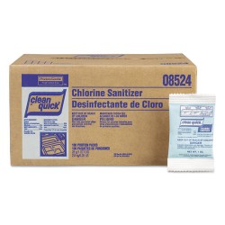 Powdered Chlorine-Based Sanitizer, 1oz Packet, 100/carton