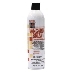Vangard Briza Surface Disinfectant/space Spray, Linen Fresh, 16 Oz Aerosol Spray, 12/carton