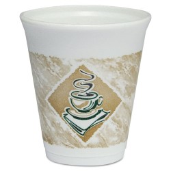 CUP,8OZ,FM,CAFE G,WHT/BR CUP,8OZ,FM,CAFE G,WHT/BR