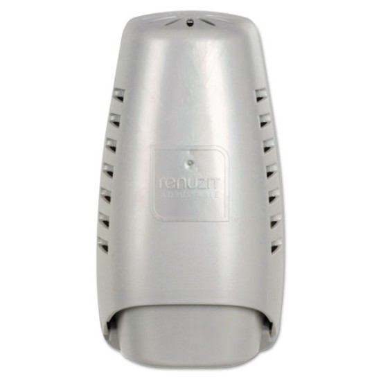 Wall Mount Air Freshener Dispenser, 3.75" X 3.25" X 7.25", Silver
