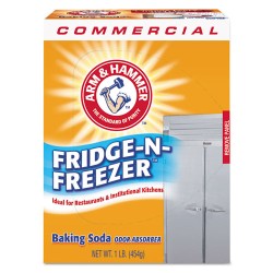 Fridge-N-Freezer Pack Baking Soda, Unscented, Powder, 16 Oz, 12/carton