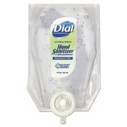 Antibacterial Gel Hand Sanitizer Refill For Eco-Smart Dispenser, Fragrance-Free, 15 Oz, 6/carton