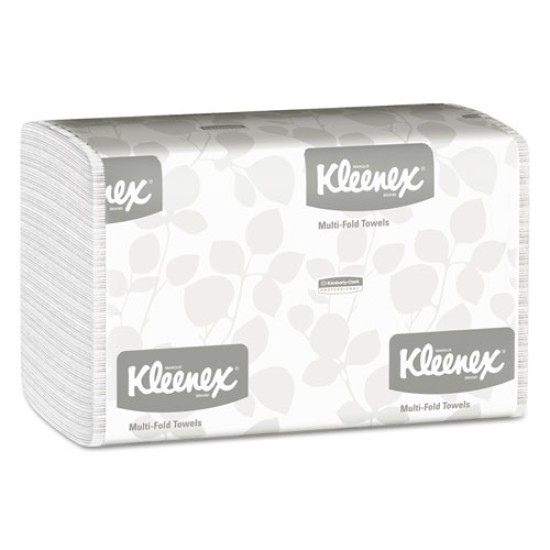 Multi-Fold Paper Towels, 9 1/5 X 9 2/5, White, 150/pack, 16 Packs/carton