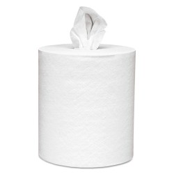 Essential Roll Control Center-Pull Towels, 8 X 12, White, 700/roll, 6 Rolls/ct