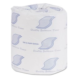 Bath Tissue, Wrapped, Septic Safe, 2-Ply, White, 300 Sheets/roll, 96 Rolls/carton