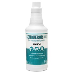 Conqueror 103 Odor Counteractant Concentrate, Mango, 32 Oz Bottle, 12/carton