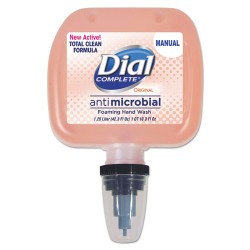 Antibacterial Foaming Hand Wash, Original, 1.25 L, Cassette Refill, 3/carton