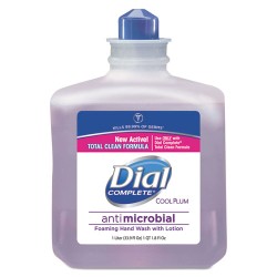 Antibacterial Foaming Hand Wash, Cool Plum, 1 L, 4/carton