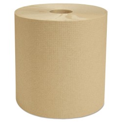 Select Hardwound Roll Towels, Natural, 7.88" X 800 Ft, 6/carton