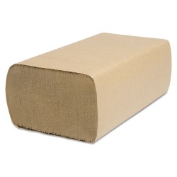 Select Folded Towels, Multifold, Natural, 9 X 9.45, 250/pack, 4,000/carton
