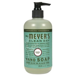 Clean Day Liquid Hand Soap, Basil, 12.5 Oz, 6/carton