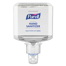 Healthcare Advanced Foam Hand Sanitizer, 1,200 Ml, Clean Scent, For Es6 Dispensers, 2/carton