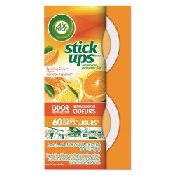 Stick Ups Air Freshener, 2.1 Oz, Sparkling Citrus, 12/carton
