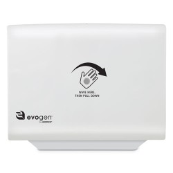 Evogen No Touch Toilet Seat Cover Dispenser, 16.14 X 2 X 12, White