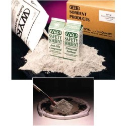 SORBENT POWDER SORBENT POWDER - Anti-Slip Safety Sorbent25 Lbs in a lined box. PROVIDING TRACTION O