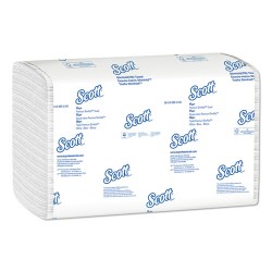 Control Slimfold Towels, 7 1/2 X 11 3/5, White, 90/pack, 24 Packs/carton