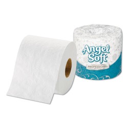 Angel Soft Ps Premium Bathroom Tissue, Septic Safe, 2-Ply, White, 450 Sheets/roll, 40 Rolls/carton