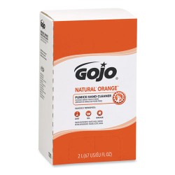 Natural Orange Pumice Hand Cleaner Refill, Citrus Scent, 2,000ml, 4/carton
