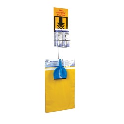 SPILL KIT SPILL KIT - Super Sorbent Wall Mount Spill StationSpill Station includes four shaker carto SPILL KIT SPILL KIT - Super Sorbent Wall Mount Spill StationSpill Station includes four shaker carto