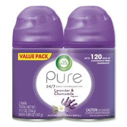 Freshmatic Ultra Spray Refill, Lavender/chamomile, 5.89 Oz Aerosol Spray, 2/pack