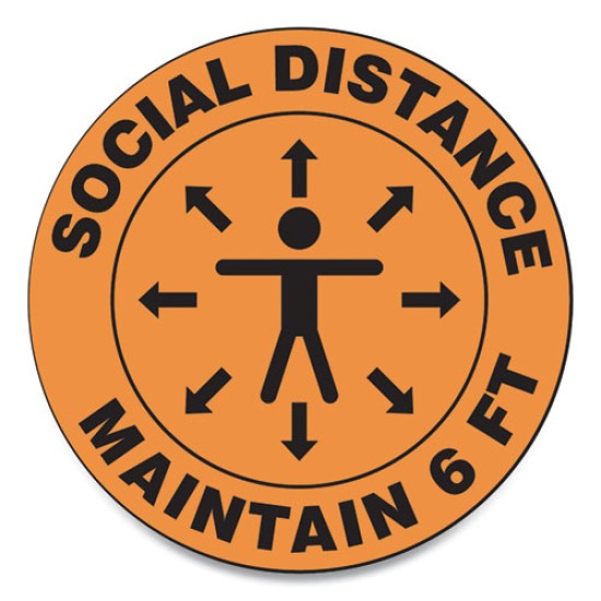 SIGN,SOCIAL DISTANCE 12IN