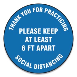 SIGN,SOCIAL DISTANCE 12IN SIGN,SOCIAL DISTANCE 12IN