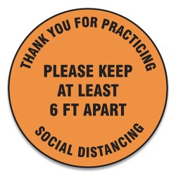 SIGN,SOCIAL DISTANCE 17IN SIGN,SOCIAL DISTANCE 17IN