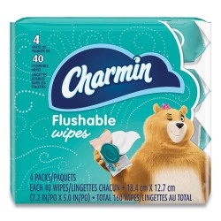 WIPES,FLUSHABLE,WHT,40SH WIPES,FLUSHABLE,WHT,40SH