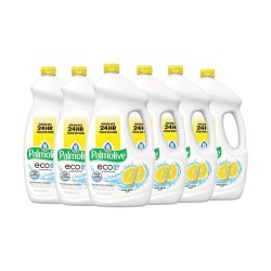 Automatic Dishwashing Gel, Lemon, 75 Oz Bottle, 6/carton
