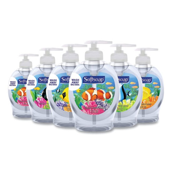 Liquid Hand Soap Pumps, Fresh, 7.5 Oz Bottle, 6/carton