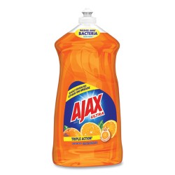 Dish Detergent, Liquid, Antibacterial, Orange, 52 Oz, Bottle