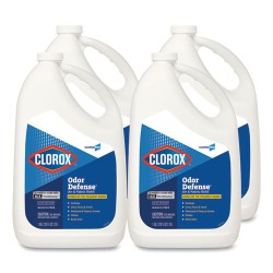 Commercial Solutions Odor Defense Air/fabric Spray, Clean Air, 1 Gal Bottle, 4/carton