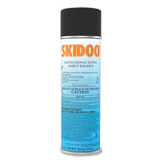 Skidoo Institutional Flying Insect Killer, 15 Oz Aerosol, 6/carton