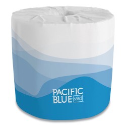 Pacific Blue Select Bathroom Tissue, Septic Safe, 2-Ply, White, 550 Sheet/roll, 80 Rolls/carton